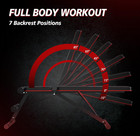 Weight Bench Press  Adjustable Workout Bench For Home Gym  Incline Decline