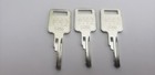  3  Case Keys Fits Skid Steer  Mini  D250 Ignition Key Fits Case  Farmall Bobcat