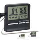Digital Cooking Meat Thermometer   Clock Timer Food Steak Oven Smoker Bbq Grill