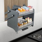 Pull-out Sliding Shelf Cabinet 2-tier Shelf Drop Down Shelf Pull-down Cabinet