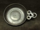 Vintage Williamsburg Va Stieff Pewter Child s Size Porriger Bowl With Handle
