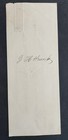 1874 Antique National Bank Boyertown Check Pa John H Funk W Revenue Stamp Signed
