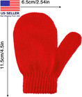 12 Pairs Toddler Mittens Bulk Kids Winter Knit Gloves Pack Childrens Stretch Mit
