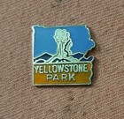 Vintage Mafco Yellowstone Park Geyser Jacket Lapel Pin Utah National Park