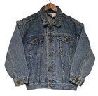 Vtg Disney Store Embroidered Mickey Mouse And Friends Denim Jacket Size Small