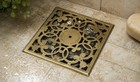 Vintage Heavy Ornate  Brass Decorative  antique  set Of 4
