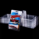 12pack Clear Protector Case Plastic Display For Hot Wheels   Matchbox Basic Cars