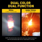 No Hyper Flash 7443 7444na Switchback Led Turn Signal Parking Lights Bulbs Eoa
