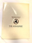 The Ahwahnee Hotel Yosemite National Park Directory Of Services Room Menu Vtg