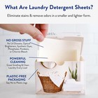 The Clean People Laundry Detergent Sheets - Laundry Soap - Ultra Concentrated  R