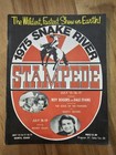 Vtg 1975 Snake River Stampede Program Nampa Idaho Roy Rogers Mickey Gilley