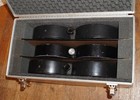 Bell   Howell Model 2709 400 Foot Magazines Group Of Three In Fitted Metal Case