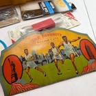 Vintage Sewing Kit Lot Thread Spools Singer Case Needles Notions Mixed Set case