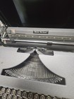 Vintage 1940s Royal Quiet De Luxe Portable Typewriter - Glass Keys - W  Case   