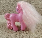 2008 Hasbro My Little Pony Mcdonald s Happy Meal Toy Pvc Pink Pony With Balloon
