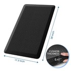 Mattitude Kitchen Mat Cushioned Anti Fatigue Floor Mat Water Resistant Non Slip