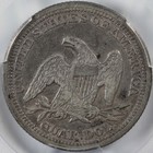 1855 Seated Liberty Quarter Pcgs Vf30