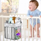 Hanging Nursery Nappy Organiser Diaper Holder Caddy Stacker For Baby Girl Boy