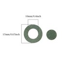  honbay 200pcs 18650 Battery Insulator Rings Insulating Adhesive    
