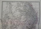 Eastern Australia New South Wales Victoria Sydney 1880 Petermann Detailed Map