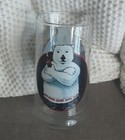 Vintage 1997 Coca Cola Polar Bear Holding A Coke Glass