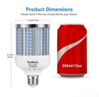 2 Pack 280w Equivalent Led Corn Light Bulb 4000 Lumen 6500k Cool White Daylight