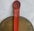 Plow Disc Garden Cultivator Antique Red And Gold Attachment