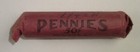 Original Roll Of  50  1943-s Steel Lincoln Wheat Cents Uncirculated