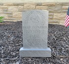 Haunted Mansion Brother Dave Tombstone - Disneyland Disney World Prop Replica