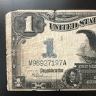 1899  1 One Dollar    black Eagle    Silver Certificate Note