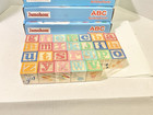 Lot Of 4 Sets  Abc Building Blocks  Alphabet Wooden Blocks  New  Sealed 
