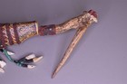 Antique Authentic Indonesian Mandau Dayak Ceremonial Headhunter   s Sword Borneo