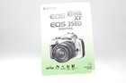 Canon Eos Rebel Xt 350d Digital Camera Instruction Manual Book Guide  g163