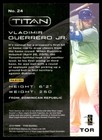 2019 Panini Chronicles  24 Vladimir Guerrero Jr  Titan