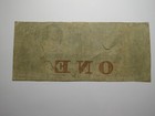  1 1861 Charleston South Carolina Sc Obsolete Currency Bank Note Bill Bank Of Sc