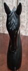 Black Horse Head Statue
