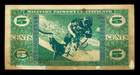 Series 681 5 Cents Military Payment Certificate Mpc S911-1 Vietnam War Era