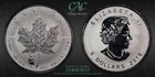 2016 Canada 1 Oz  9999 Fine Silver Reverse Proof Maple Leaf Cac Sp68 Panda Privy