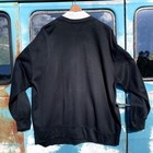 90s Nutcracker Graphic Holiday Black Sweatshirt W  Lace Cottage Winter Scene