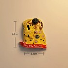 Gustav Klimt The Kiss Art Resin Refrigerator Magnet Travel Souvenirs Craft