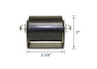 Slide Gate Roller 3  Inch Top Guide Rubber Rolling Metal Door Wheel   Lot 4