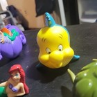 Disney The Little Mermaid Figurine Set Ariel Flounder Sebastian