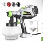 Phalanx Handheld Hvlp 700w Watt Electric Paint Sprayer Spray Gun 1200ml Tank
