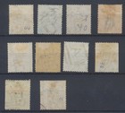 Ceylon Stamps 1872 Sg121 4 126 130 Used Cv   92 75