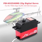 Jx 25g Metal Gear Digital Tail Servo For Rc Trex Align Alzrc 450 500 Helicopter