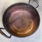 Very Nice Vintage Antique Copper Cooking Pot 11 75    Diameter 4 5     High