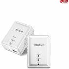 Trendnet 500mbps Compact Powerline Av Adapter Kit - 1 X Network  rj-45  - 62 50