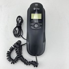 At t Corded Phone Home Office With Caller Id Desk And Wall Mount Telephone Black