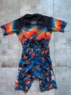 Zoot Tri Suit Men s Xl One Piece Cycling Triathlon Aero Full Zip Aloha Hawaii
