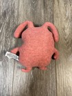 2003 Pretty Ugly Doll Uglys Plush Pink Ox Stuffed Animal Toy 7 